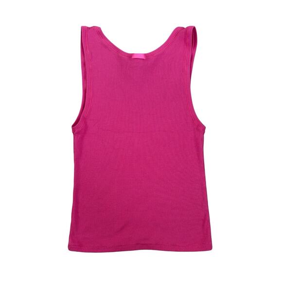 Skims Pink Ribbed Tank Medium - Picture 2 of 3